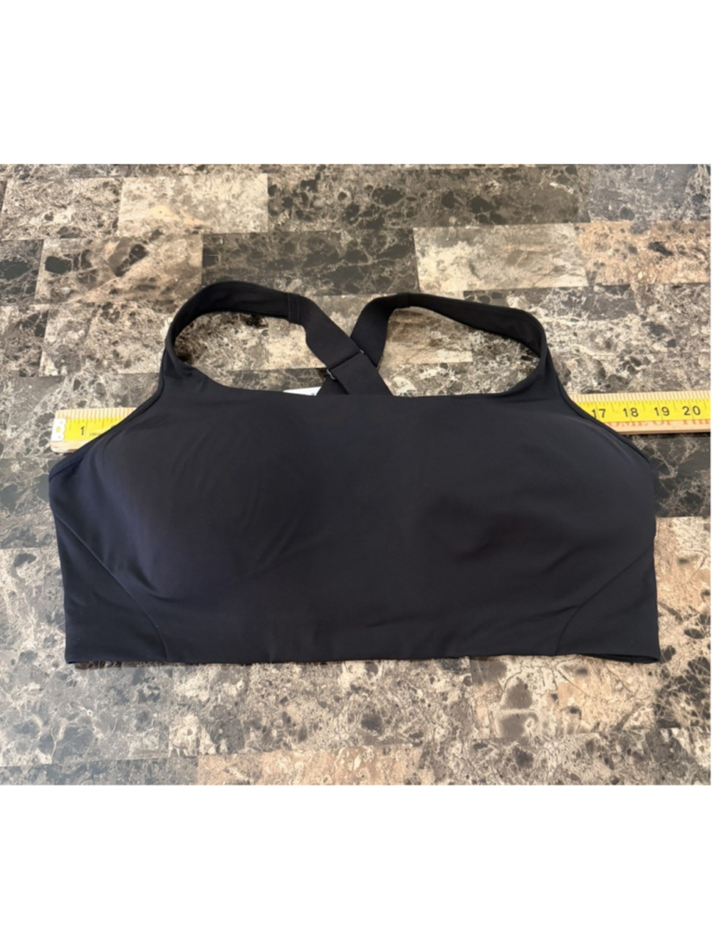 LULULEMON ALL POWERED UP BRA BLACK COLOR SIZE 40G - Picture 5 of 11